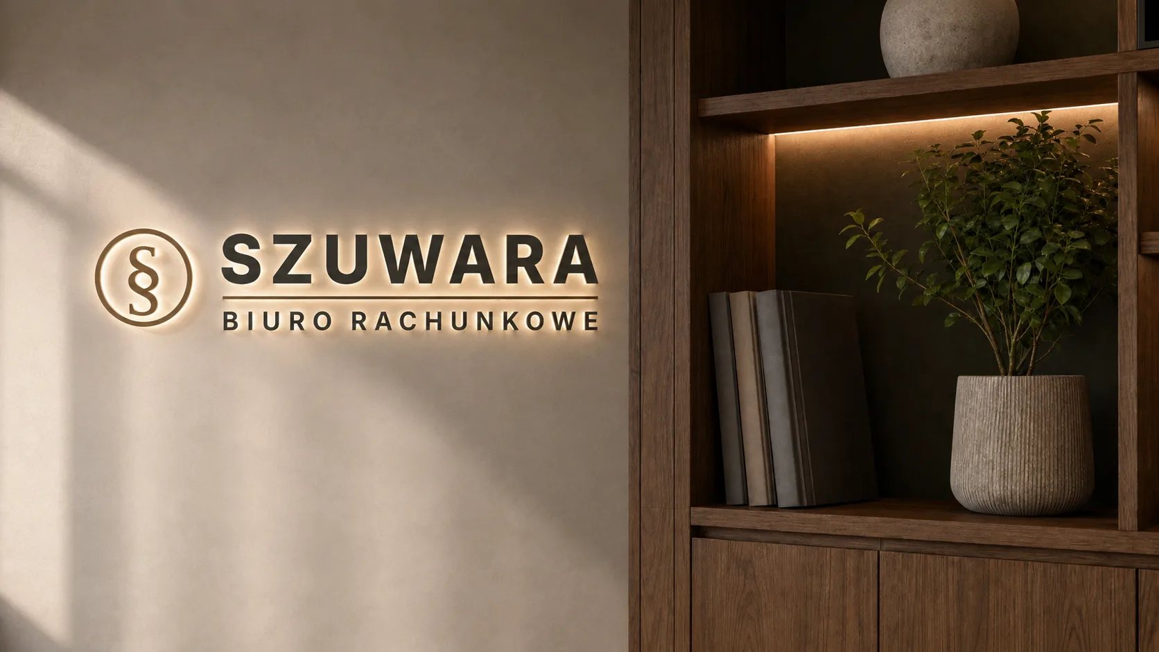 Detal przestrzeni biurowej